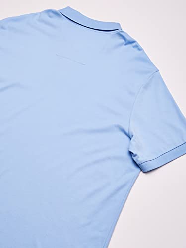 Image of Nautica Men's Classic Fit Short Sleeve Dual Tipped Collar Polo Shirt
