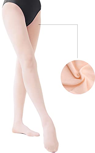 danswan Ballet Dance Tights Footed Ballet Legging Stocking for Girls Students Practice (Kids/Women/Toddler)
