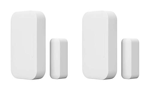 SAMOTECH Zigbee Door Sensor Compatible With Home Assistant and Hubs (2-Pack SM300Z)