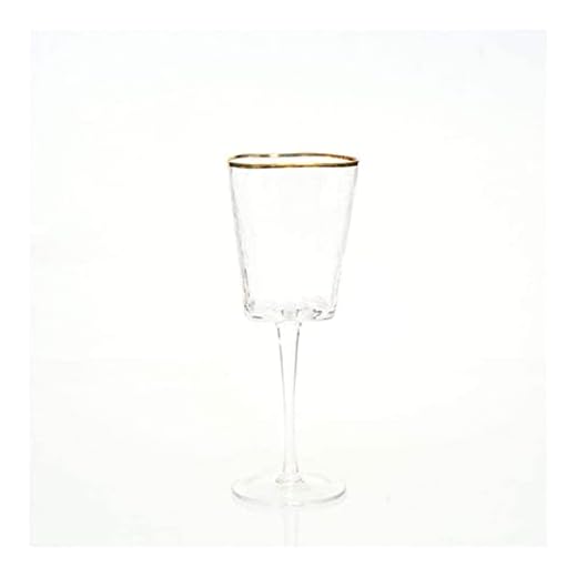 vinglas Kaffekopp champagne glas gåva phnom penh hammer-eyed glas vin vatten kopp röd vin kopp vin champagne kopp fot kopp festgåva hem dekoration whiskyglas (Color : E)