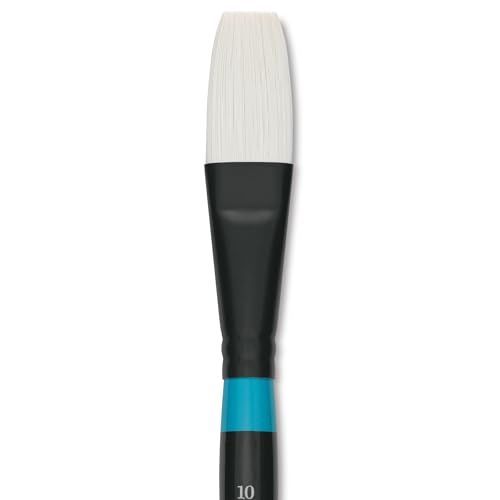 Princeton Series 6500 Aspen Synthetic Brush - Short Handle, Flat, Size 10