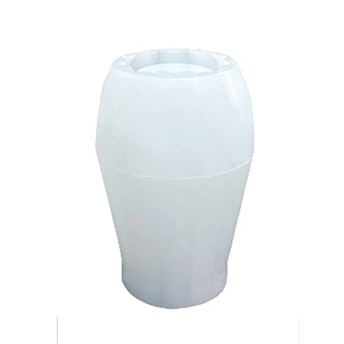 Molde de jarrón epoxi de silicona con forma de jarrón 3D, molde de cristal epoxi grande para bolígrafos, 3 estilos a elegir