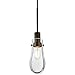 Besa Lighting 1JT-WISHCL-BR Wish 1 Light Bronze Pendant Ceiling Light