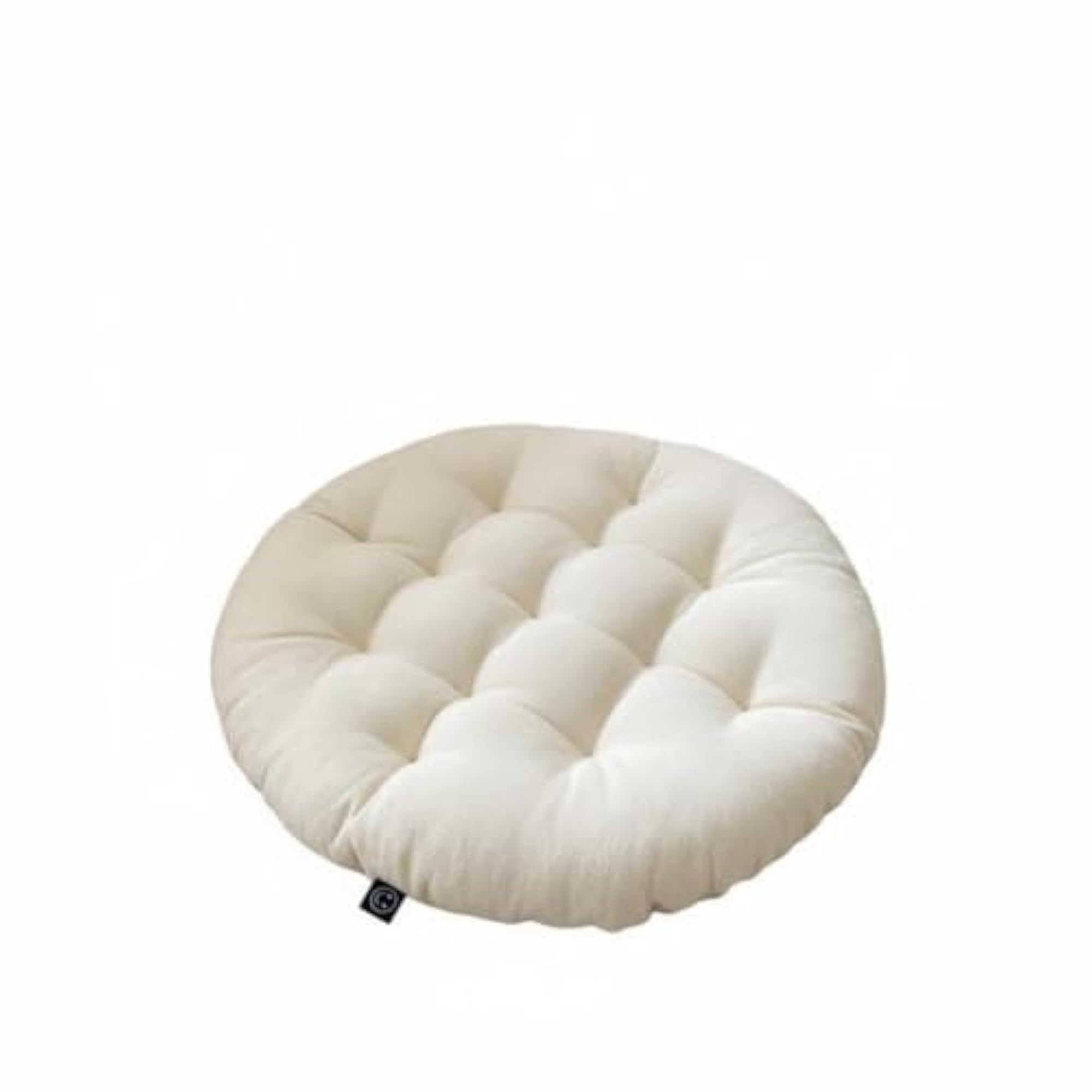 Solid Color Tufted Chair Cushion for Comfort