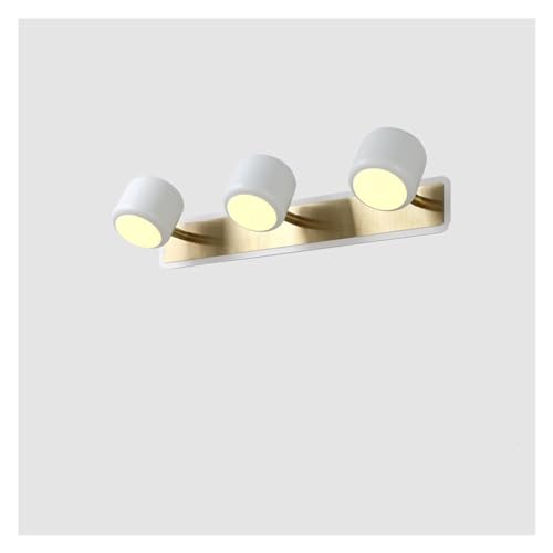 Lumière de lentille de salle de bains LED blanche 3 modes pour miroir