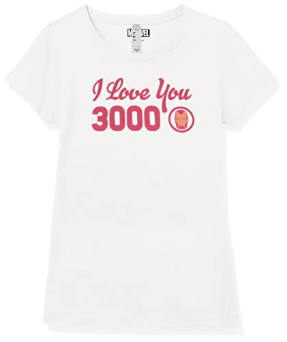 T-shirt Marvel fille blanc XL, le cadeau parfait pour un anniversaire