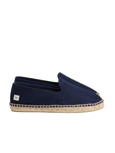 Alpargata miniparche SILBON azul marino, calzado casual de esparto para hombre y joven