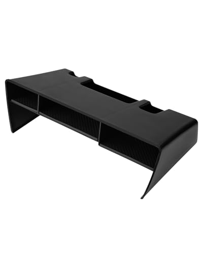 Karltys Center Console Organizer Tray for Honda CR-V 2023 2024 2025 2026 CRV Accessories Car Middle Console Organizer Storage Box Insert Tray with Non-Slip Black Silicone Mat