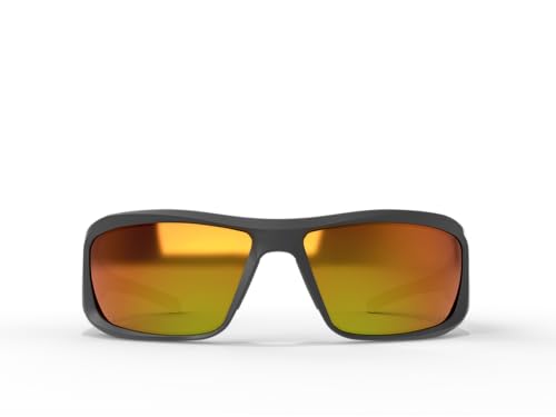 EDGE Brazeau Safety Glasses, Polarized Lenses, Non-Slip, Impact/Scratch Resistant, 99.9% UV Protect, ANSI Z87 Rated