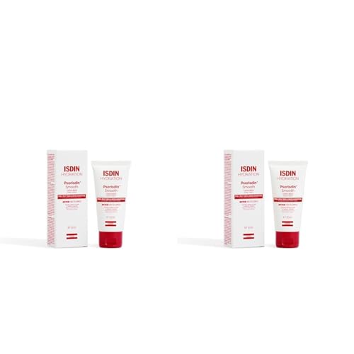 Isdin Psorisdin Smooth creme, suaviza e reduz as vermelho da pele das pessoas com psoríase 1 x 50 ml (embalagem de 2)