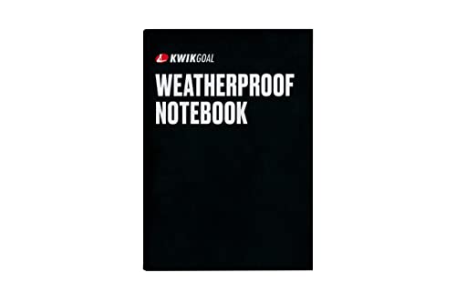 Carnet résistant aux intempéries unisexe pour écrire sous la pluie lors de vos entraînements