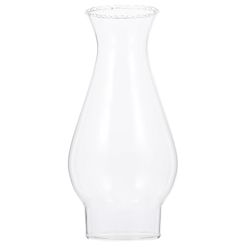 Toddmomy Paralume in Vetro per Lampada Petrolio Vintage Ricambio Sostitutivo per Lampade Olio Accessorio Decorativo e Protettivo per Uso Domestico e Ambienti Commerciali