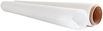 1pk Greaseproof Paper Rolls 5m X 380mm - Heat Resistance, Non-Stick, Waterproof and Oil Proof Parchment Paper - Greaseproof Paper Sheets - White Greaseproof Paper Paper Roll for Baking