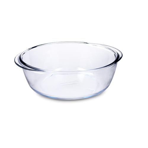 PYREX PREPWARE - Plat rond en verre 26 cm - 2,3 l