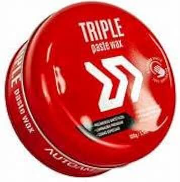 Cera De Carnaúba Triple Wax Paste Autoamerica 100g