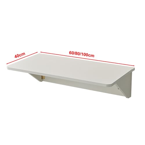 Établi mural pliable pour aménager un bureau à domicile dans le salon
