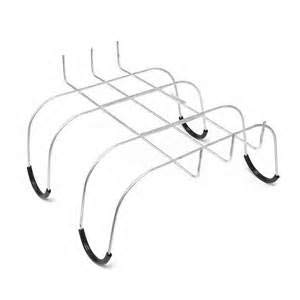 Bulk Case of 50-12" Rustproof Galvanized Gravestone Saddles - Floral Cemetery Headstone Saddles MADE IN USA