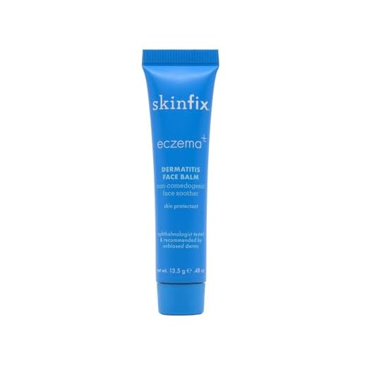 Skin Fix Eczema+ Dermatitis Face Balm - Soothing Cream Moisturizer for Facial Dermatitis and Dry Skin, Eczema Itch Relief Treatment, Sheer Ointment