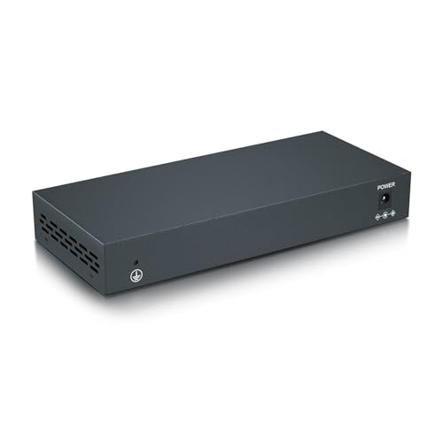 Image of 10-Port Gigabit Ethernet Fiber Switch, with 2 SFP Slots (1000M), Without Transceiver