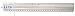Helix 2X Magnifier Ruler, 12 Inch / 30cm (61002)