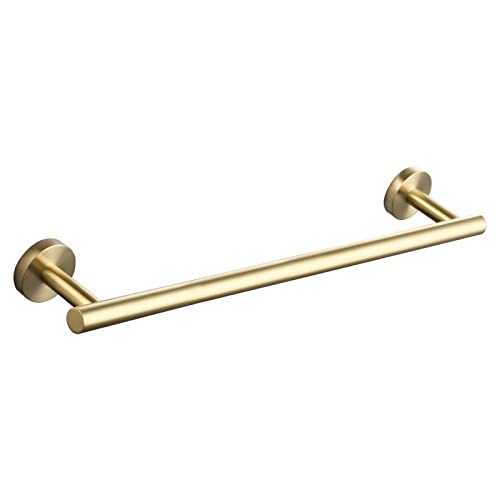 Tecmolog Barre Serviette 60 cm Or Brossé Porte Serviette Murale Acier Inoxydable Salle de Bain, SBH242J-6