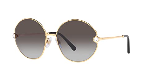 Dolce & Gabbana Gafas de Sol DG 2282B Gold/Grey Shaded 59/17/140 mujer