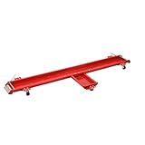 Mreryyse Range Moto Rotatif - Chariot roulant pour motos avez 5 roulettes - Déplace...