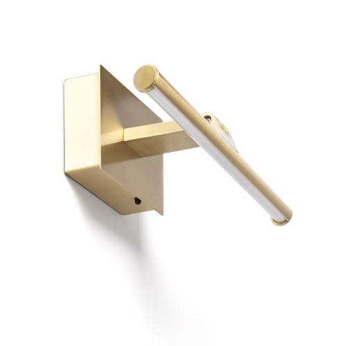 LEDKIA LIGHTING Aplique para Cuadros LED Slimlight con Mando Dorado