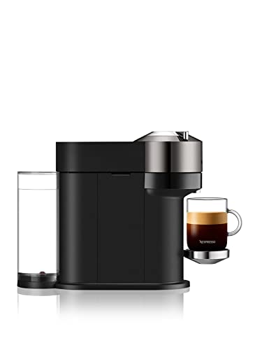 Magimix 11399 Macchina Da Caffè Nespresso Vertuo, Nero, Tecnologia Centrifusion, 5 Dimensioni Di Tazza, 12 Capsule Incluse
