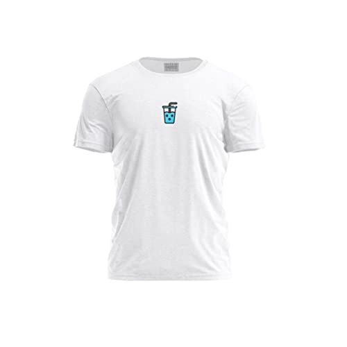 T-Shirt Homme Blanc Bdtswi-100437-m en Tissu Respirant Taille M