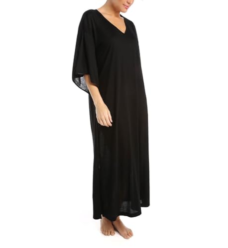 Image of N Natori Congo Caftan Dress for Women, Kimono Dress Mumu Sleepshirt