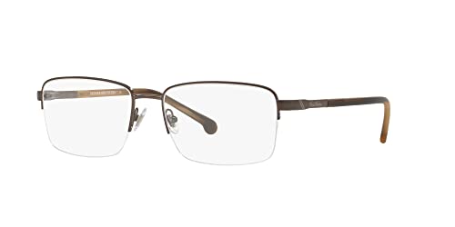 Image of Brooks Brothers mens Bb1044 Rectangular Prescription Eyewear Frames
