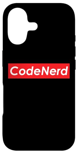 Code Nerd �v���O���~���O�\�t�g�E�F�A �J�� �R���s���[�^�[�n�b�J�[�E�R�[�_�[ �X�}�z�P�[�X iPhone 17 �p