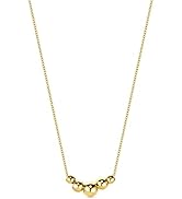 MIORE - Collana Donna Oro Giallo 9KT 375 - Goccia Di Topazio Blu