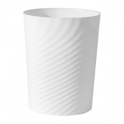 UUJOLY Plastic Small Trash Can (1.8 Gallon)