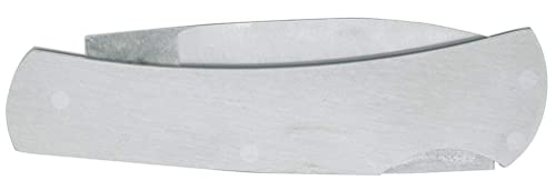 Image of Case WR XX Pocket Knife Brushed Stainless Executive Lockback Item #041 - (M 1225 L SS) - Length Closed: 3 Inches