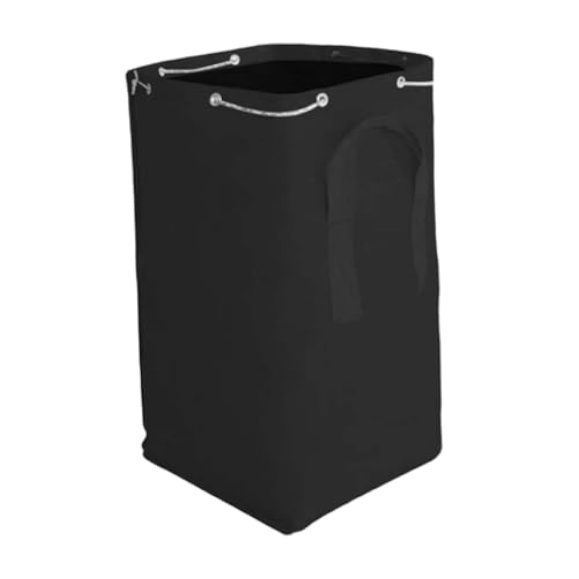 Versatile Portable Drawstring Pouch for Indoor Football, Black