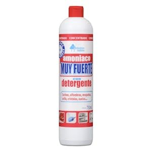 Amoníaco muy fuerte Bosque Verde con detergente Botella 750 ml