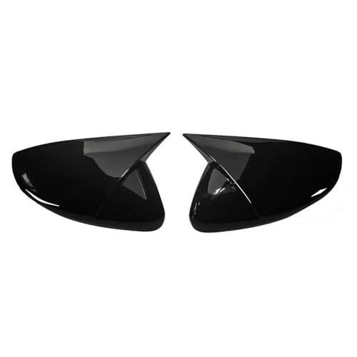 Accessoires voiture Peugeot 208 : coque rétroviseur noir brillant pour le quotidien