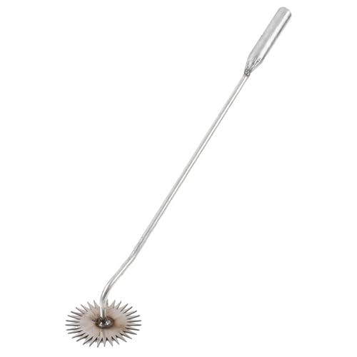 Strumento per sarchiatore | Raschietto per sarchiatura in metallo, strumento per sradicare le erbacce con manico ergonomico per giardino, prato, ortaggi e piantagioni