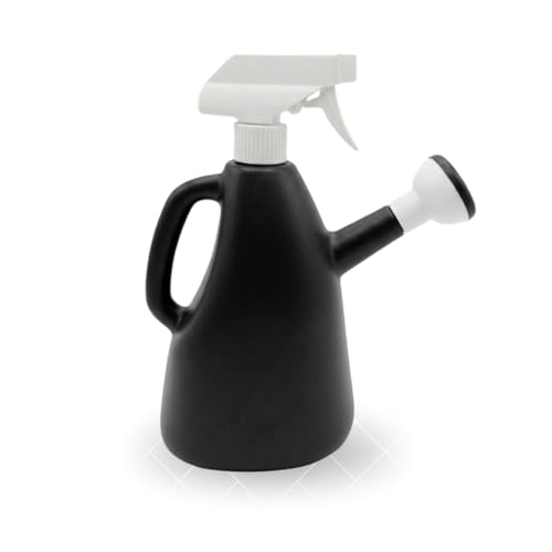 Image of Urban Upvan Watering and Spray Dual-Use Watering Can 1L | Garden Watering Sprayer Bottle with Adjustable Nozzle | Indoor Outdoor Plant Watering Tool for Home, Balcony & Garden (Black)