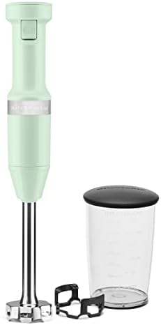 KitchenAid KHBV53PT Variable Speed Corded Hand Blender, Pistachio