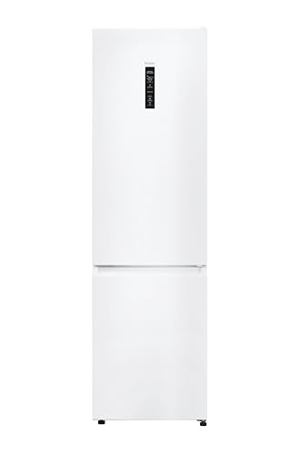 Haier 2D 60 Series 5 Pro HDPW5620CNPW - Frigorífico Combi, WIFI, Funciones Inteligentes, 406L, My Zone, Cajón Humidity Zone, Total No Frost, Ancho 59,5cm, Motor Inverter, Luz LED, Blanco