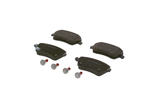Bosch BP1494 - Pastiglie Freni Auto, Asse Anteriore - Qualità Bosch - Riduzione Del Rumore E Della Polvere - Certificazione ECE-R90 - Senza Rame - 1 Confezione Da 4 Pastiglie - Con Accessori - 4