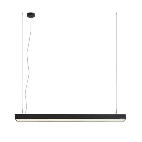 Arcchio LED Büroleuchte Susi (Modern) in Schwarz aus Aluminium (2...
