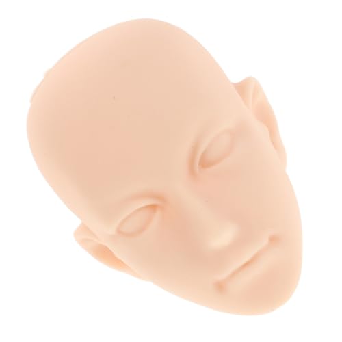 Yardwe Puppenköpfe Zum Herstellen Von Puppenköpfen, Puppenkopf, Weiche Glatze, Make-up, Handarbeit, Teile Zum Stricken Für Ketten, Mini-puppenkörperteile Für Prinzessinnen, Mini-puppen,