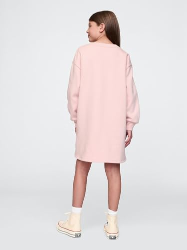 Image of Gap Girls' Logo Fleece Dress