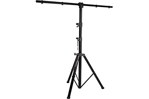 SL002 - IBIZA - Support pour éclairage jusqu’à 8 jeux de lumière avec hauteur variable de 1,40 à 3.35m - Noir