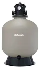 Doheny's Pool Pro Sand Filter for Inground Swimming Pools, 31" with Valve
