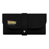 メガネケース バックトゥザフューチャー 眼鏡ケース メガネポーチ Puレザー 眼鏡バッグ 眼鏡入れ 軽量 持ち運び おしゃれ 擦り傷防止